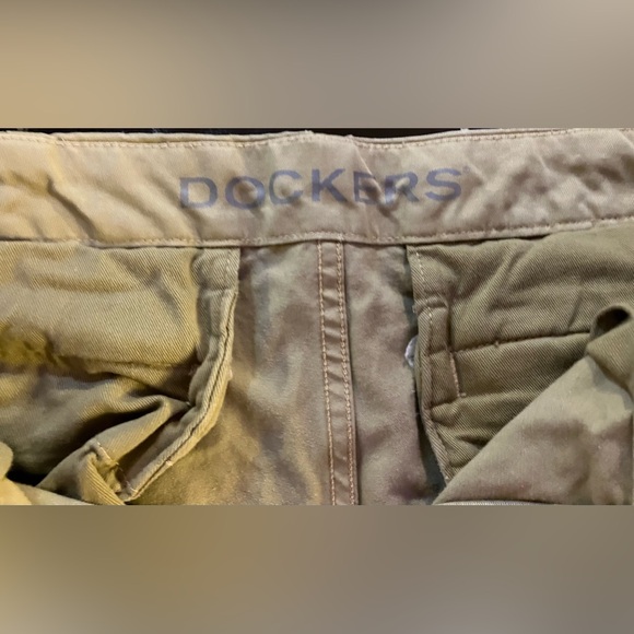 Men’s cut off khaki cargo shorts size 34 - Picture 5 of 8